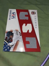 William Benson USA Baseball Relic/Memorabilia Trading Card