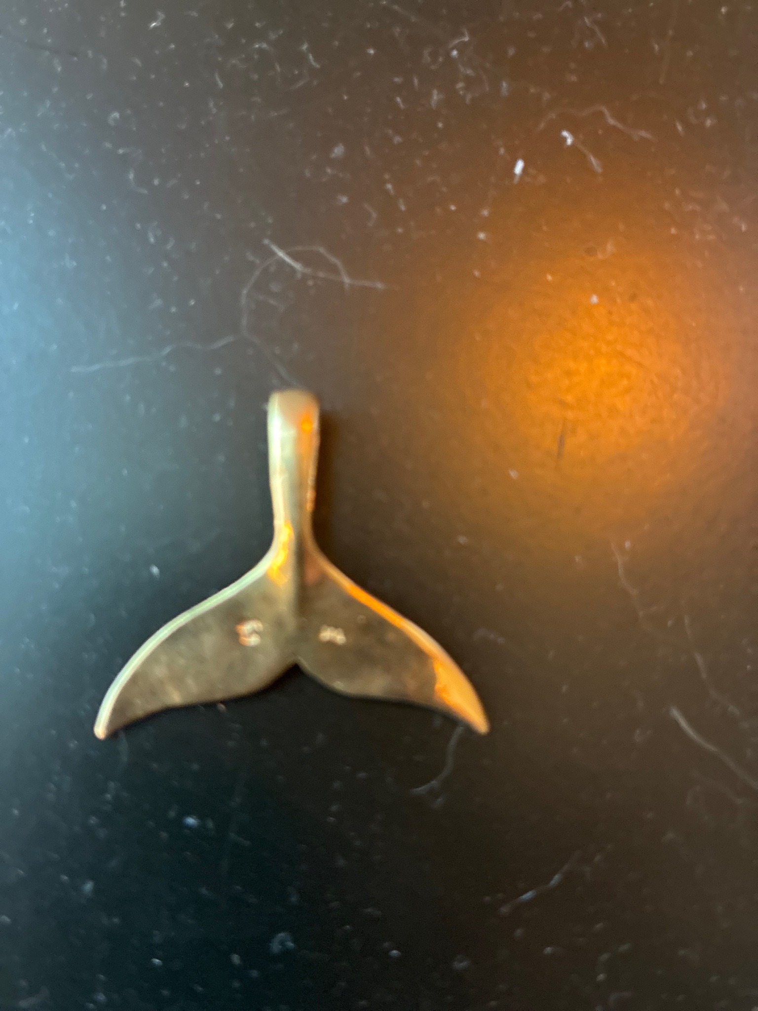 Submitted photo of Whale tail pendant (unverified)
