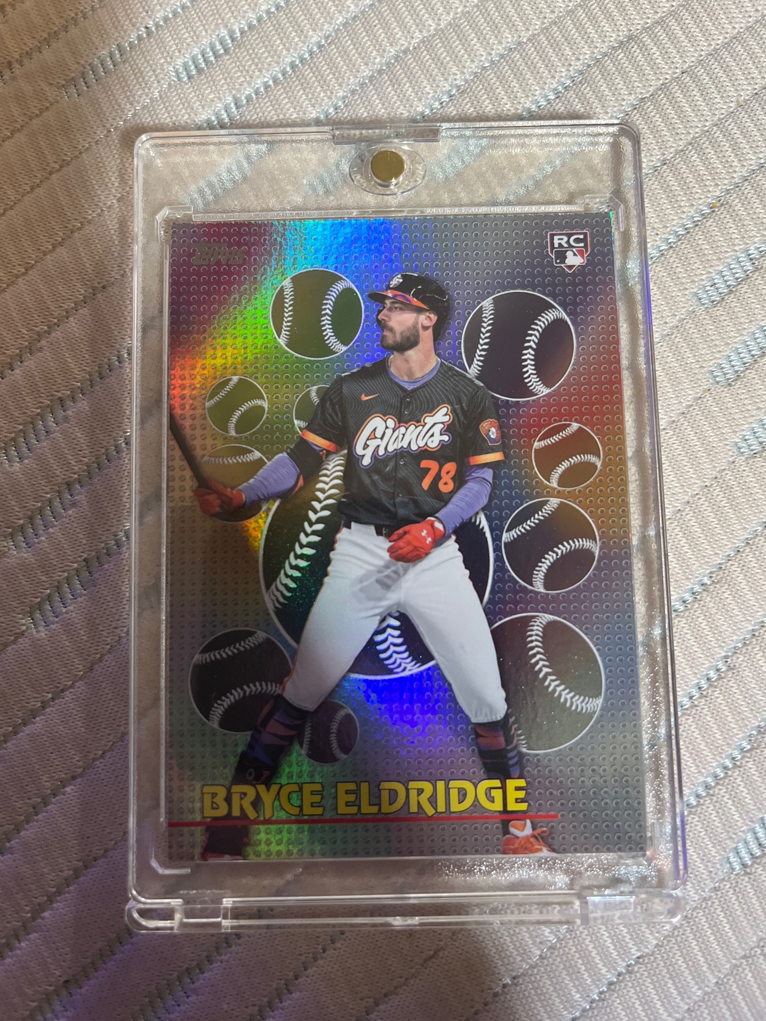 Submitted photo of Topps Style Bryce Eldridge Rookie Baseball Trading Card