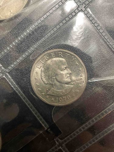 1979 Susan B. Anthony Dollar Coin (Obverse)