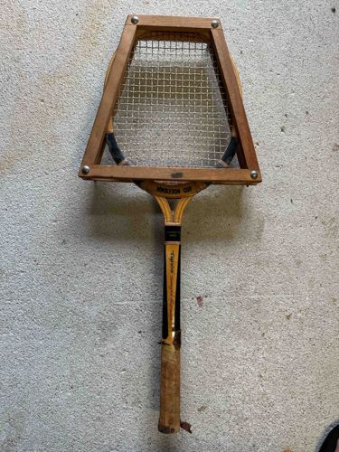 Vintage Badminton Racquet Press