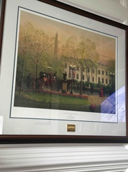 The White House: 1600 Pennsylvania Avenue Framed Print