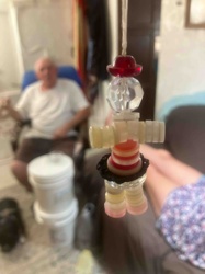 Beaded Figure Ornament