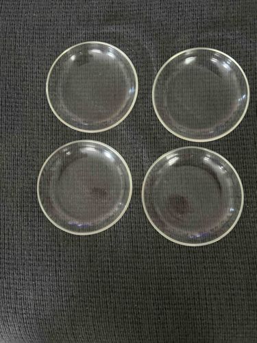 Clear Glass Butter Pats / Small Dishes
