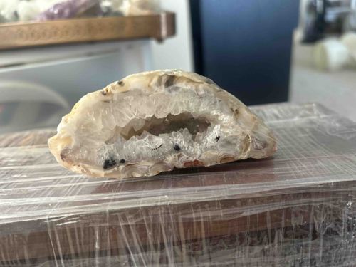 Agate Geode Half