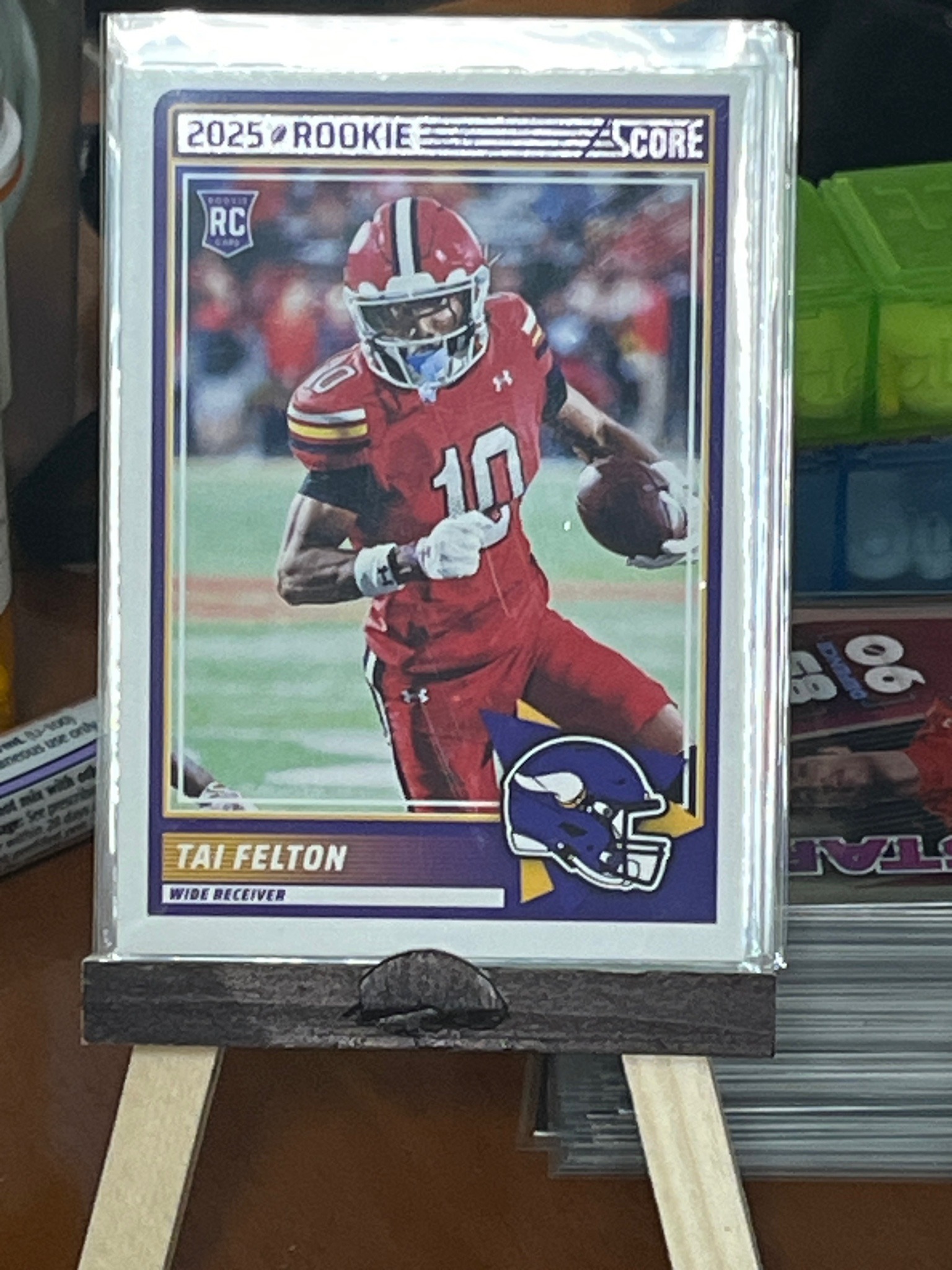 2025 Score Football Tai Felton Rookie Card