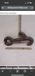 Vintage WC Norris Agricultural Clevis Hook