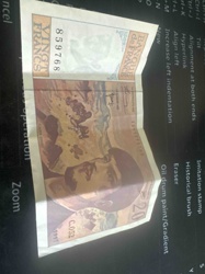 20 Francs French Banknote (Claude Debussy Type)