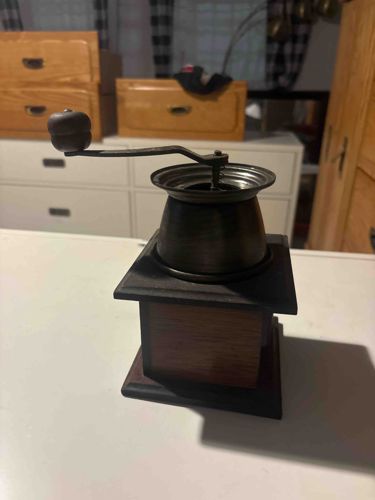 Vintage Hand-Crank Coffee Grinder
