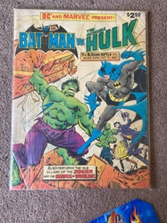 DC and Marvel Present: The Incredible Hulk vs. Batman Comic Book
