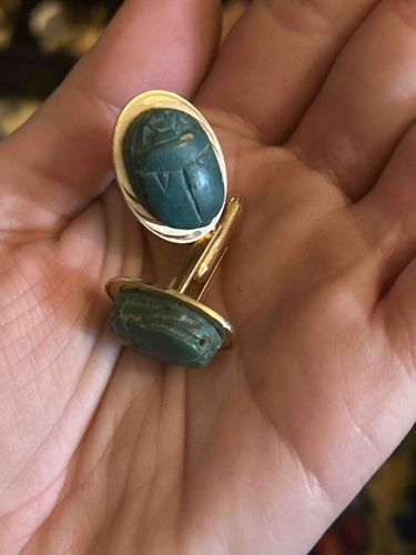 Scarab Beetle Cufflinks