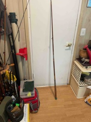 WWII Era Steel Fishing Rod