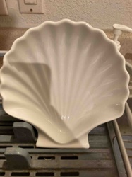 Ovenproof Ceramic Shell Dish
