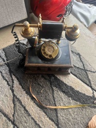 Vintage Candlestick Rotary Telephone