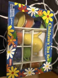 Schylling 13-Piece Children's China Tea Set