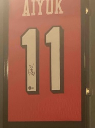 Autographed Brandon Aiyuk San Francisco 49ers Jersey - Number 11