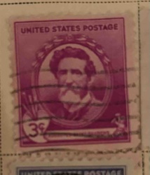 United States 3 Cents Postage Stamp, Robert Louis Stevenson