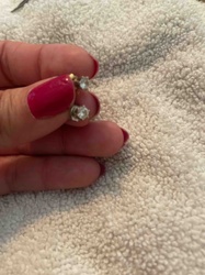 Pair of Gemstone Stud Earrings