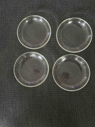 Clear Glass Butter Pats / Small Dishes