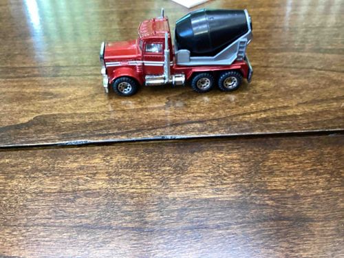 Cement Mixer Truck Toy (Likely Matchbox 1981)