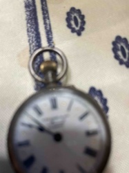 Antique Sterling Silver Pocket Watch