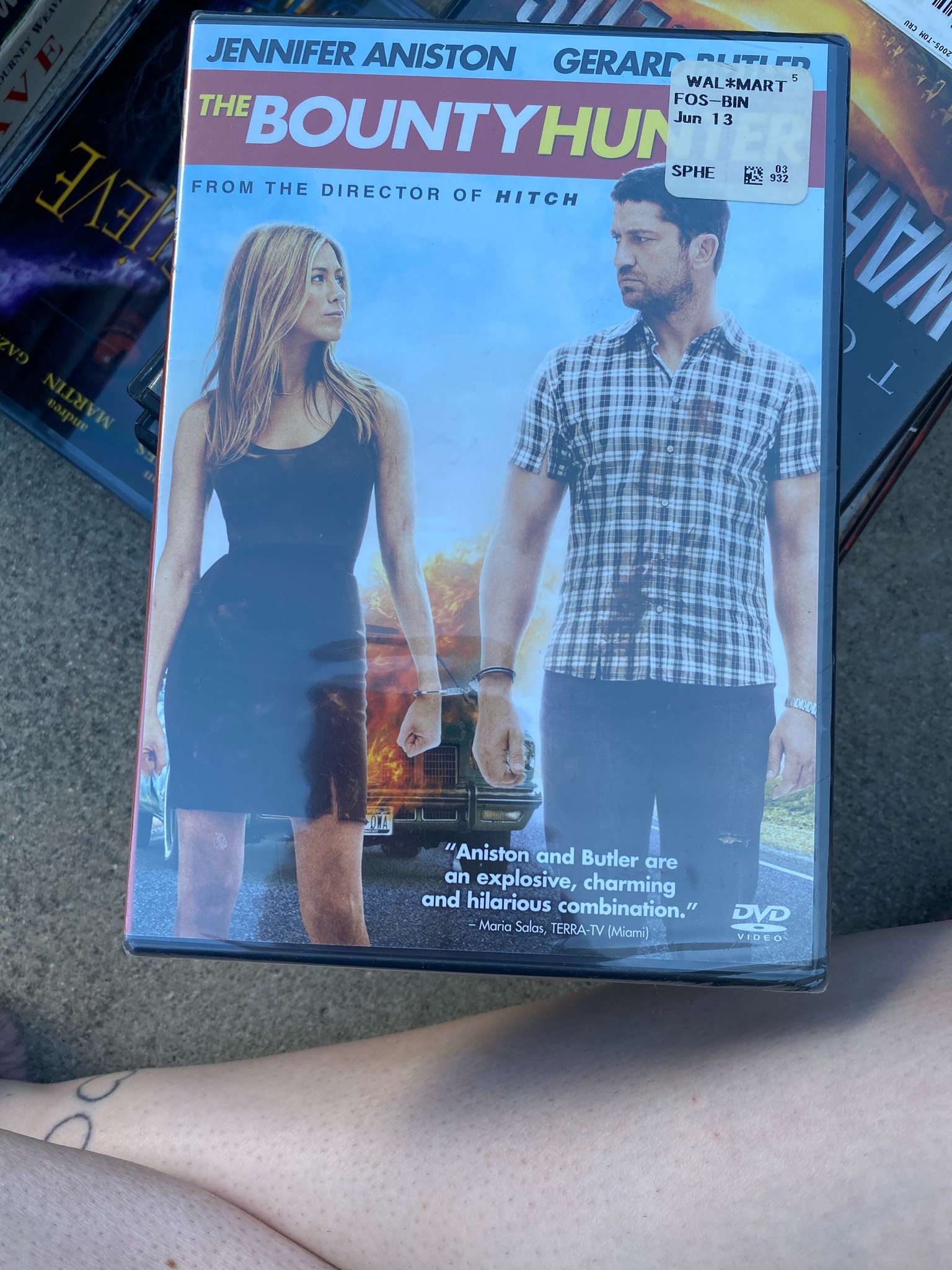 The Bounty Hunter DVD - Jennifer Aniston and Gerard Butler