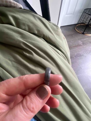 Men's Brushed Finish Step-Edge Wedding Band