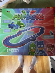 PJ Masks Speedy 1:43 Racing Circuit Slot Car Track Set