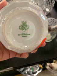 Ilmenau Octagonal Porcelain Sugar Bowl (Base)