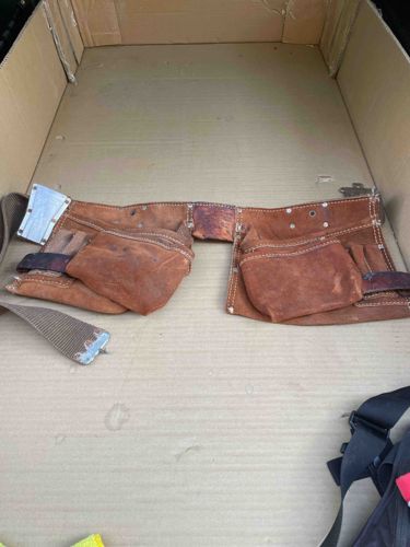 Used Leather Tool Belt