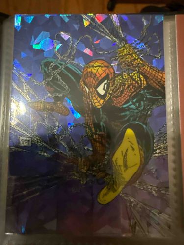 1994 Fleer Ultra Spider-Man Premiere Edition #1 Golden Web Parallel