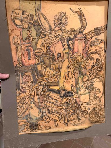 Mixed Media Still Life Artwork