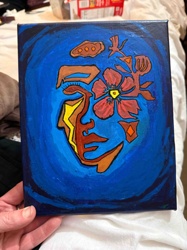 Abstract Figurative Painting (Untitled)
