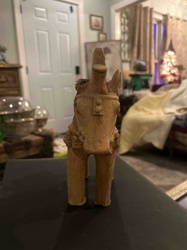 Terracotta Equine Figurine