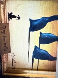 Ring 'em Bells Folk Art Painting