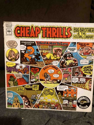 Big Brother and the Holding Company - Cheap Thrills Vinyl Record