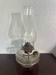 Clear Glass Kerosene Lantern