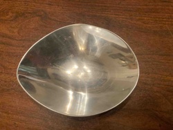 Nambe Alloy Dish, Organic Form