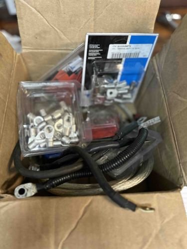 Assorted Automotive Electrical Terminals and Cables