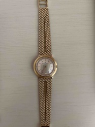 Baume & Mercier Ladies' Gold Tone Mesh Bracelet Watch