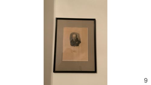Framed Portrait Print of Baron Alexander von Humboldt