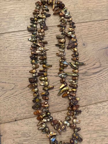 Multi-Strand Baroque Freshwater Pearl Necklace