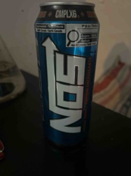 NOS Energy Drink Can - Cmplx6 Blue