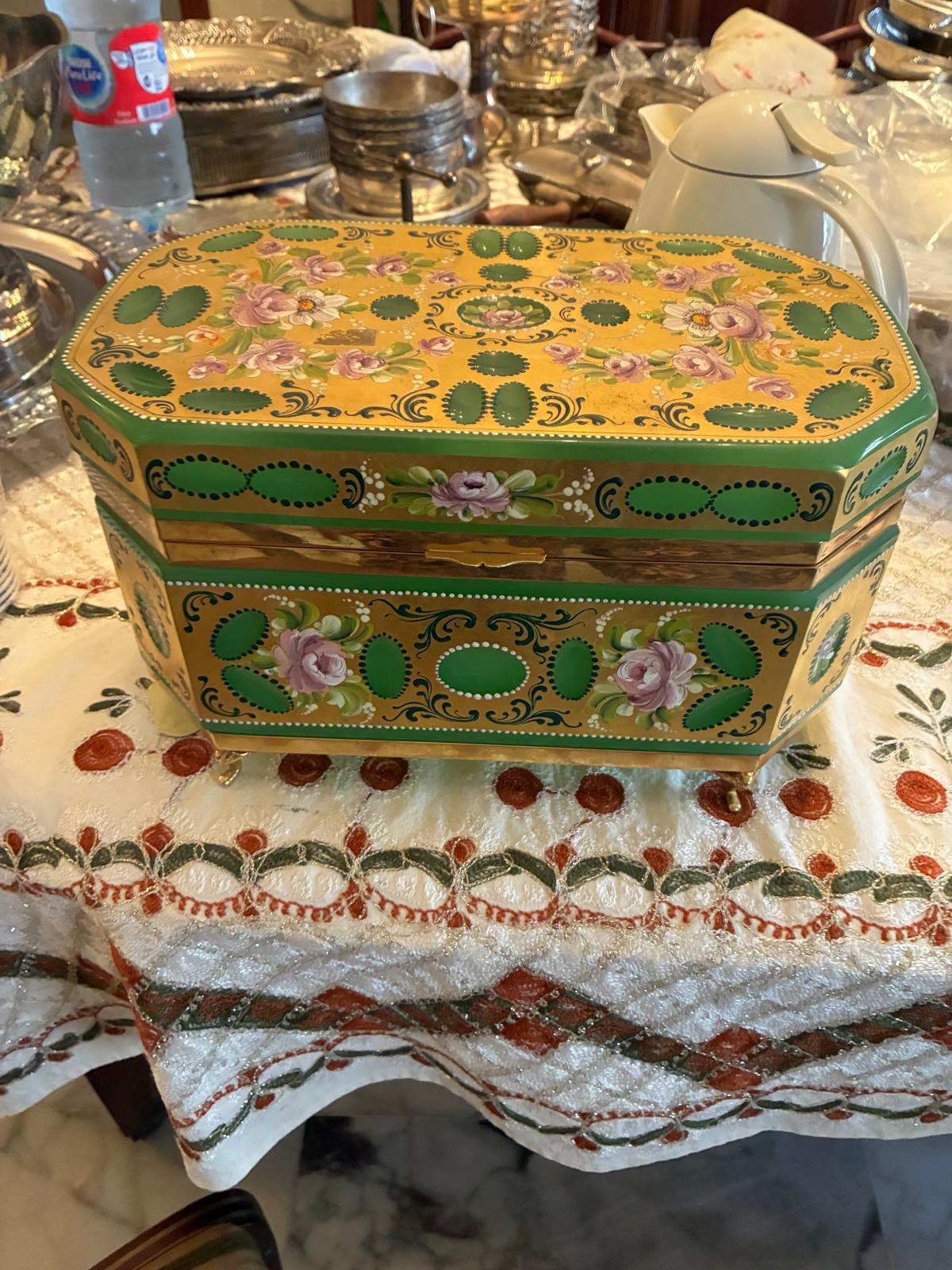 Submitted photo of Hand-painted decorative box
