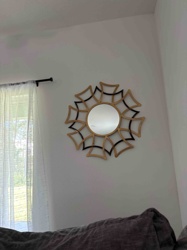 Decorative Sunburst Wall Mirror