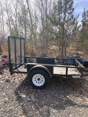 Carson Single-Axle Utility Trailer with Rear Loading Ramp