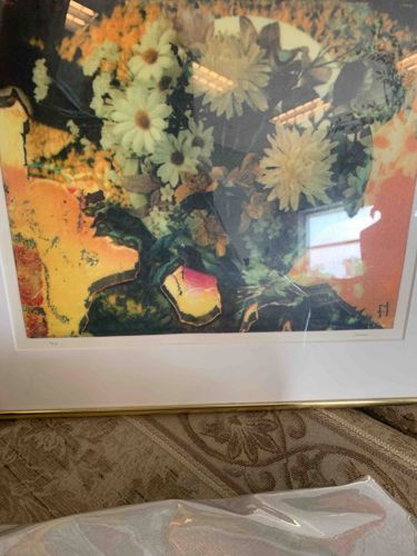 Floral Composition Art Print (Signed 'H')