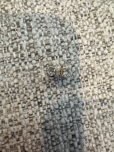 Pandora Sparkling Round Cubic Zirconia Stud Earrings