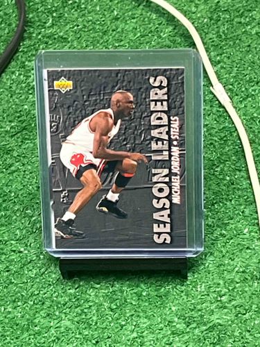 1993-94 Upper Deck Michael Jordan 'Season Leaders' Basketball Card (#171)