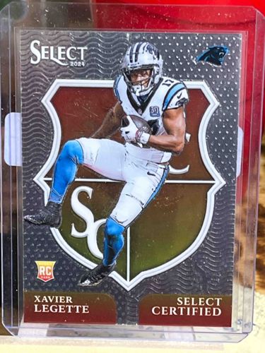 2024 Panini Select Xavier Legette Rookie Card